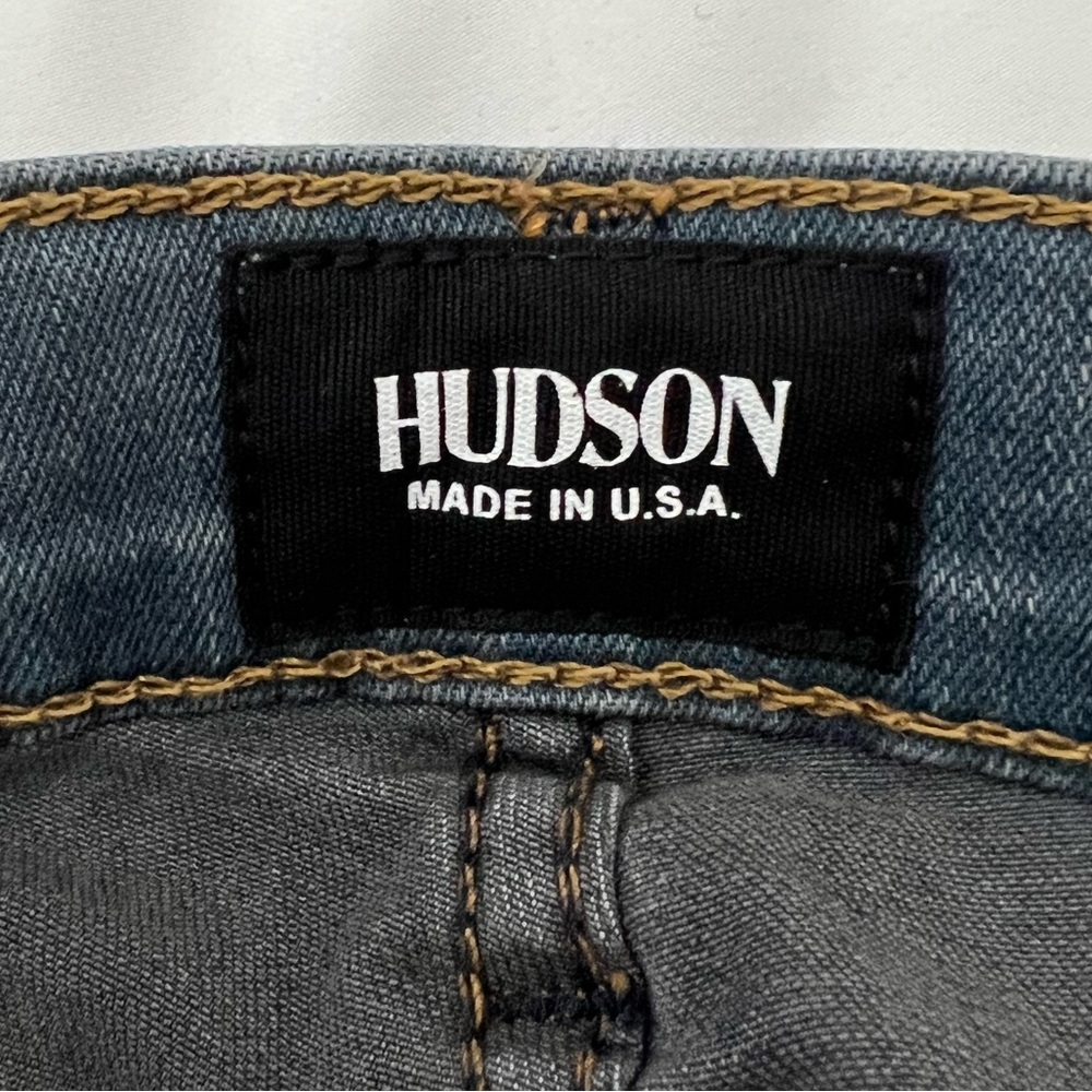 Open to counter offer- Hudson Spiked Jeans- loose spikes at top